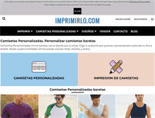 Tablet Screenshot of imprimirlo.com